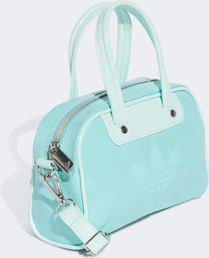 Adidas Originals Adicolor Mini Bowling Tas Unisex Schoudertassen turkoois Maat ONE SIZE Accessoires - Foto 2