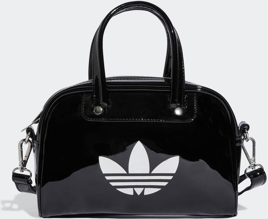 Adidas Originals Adicolor Mini Bowling Tas Wo Schoudertassen zwart Maat ONE SIZE Accessoires