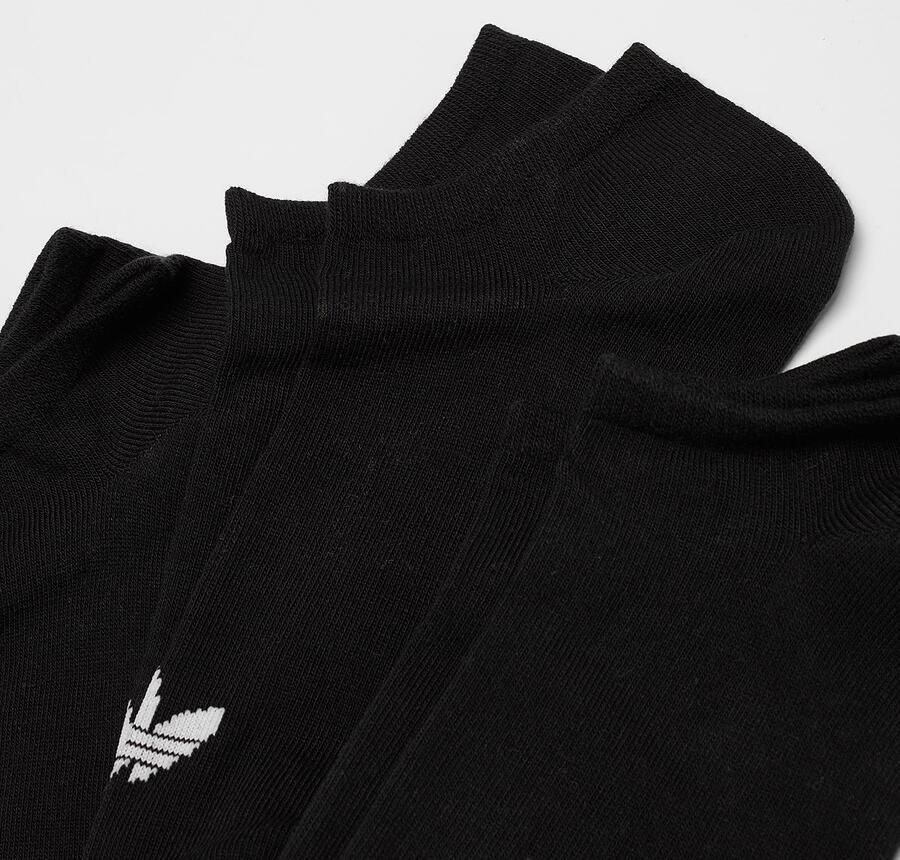 Adidas Originals Adicolor Trefoil No Show Sokken Kort Kleding black maat: 43-46 beschikbare maaten:35-38 39-42 43-46