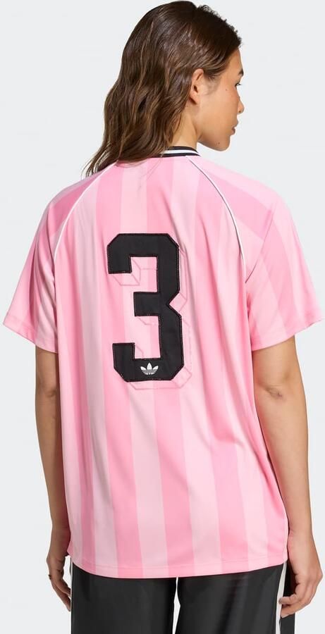 Adidas Originals Adituff Jersey met 3 Strepen Women Trainingspakken lichtroze Maat XS Kleding - Foto 4
