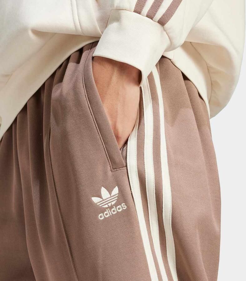 Adidas Originals Baggy trainingshose Men Trainingsbroeken bruin Maat S Kleding