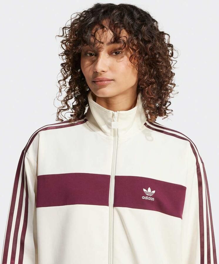 Adidas Originals Blocked Track Jacket Women Trainingspakken beige Maat L Kleding - Foto 2