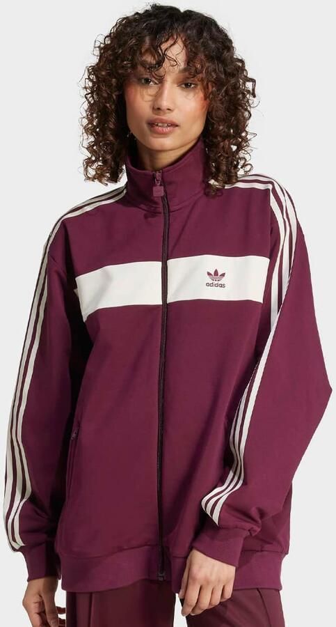 Adidas Originals Blocked Tracktop Women Trainingspakken rood Maat XS Kleding - Foto 6