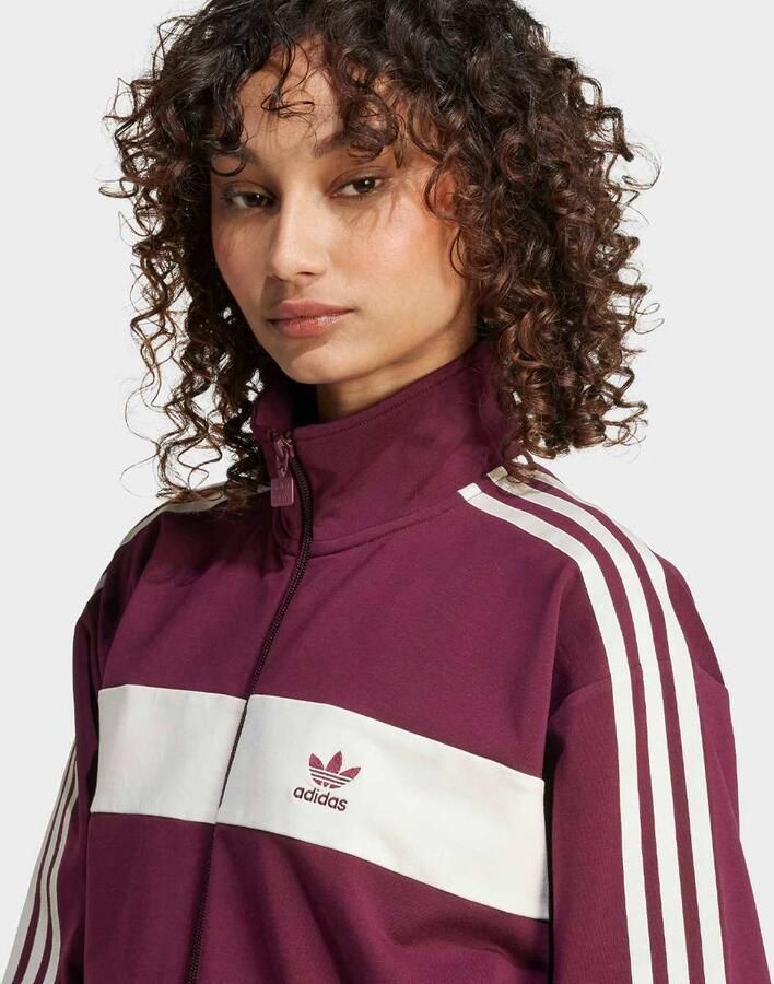 Adidas Originals Blocked Tracktop Women Trainingspakken rood Maat XS Kleding - Foto 2