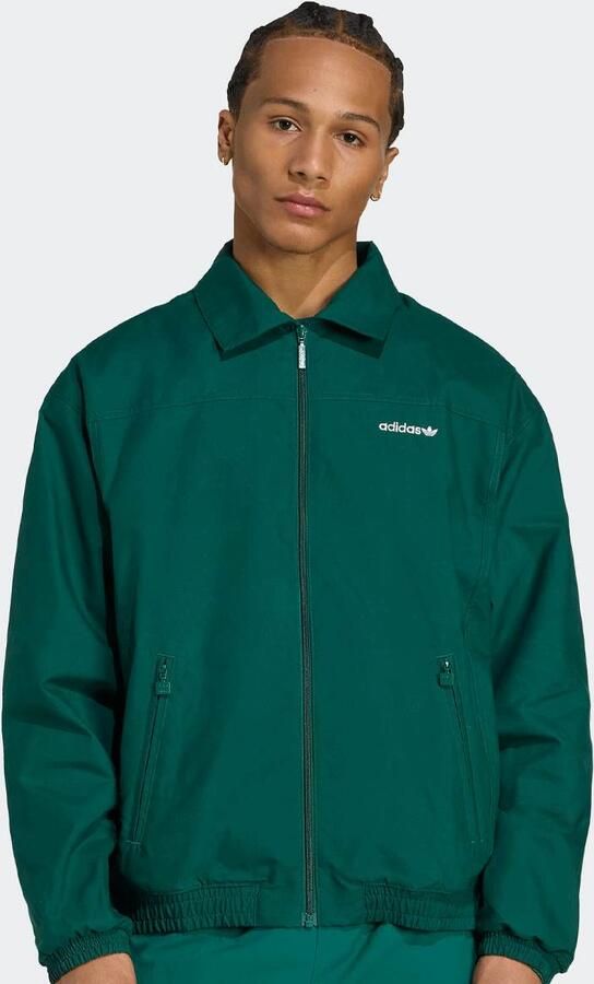 Adidas Originals Brushed Track Jacket Men Trainingspakken groen Maat XL Kleding - Foto 6