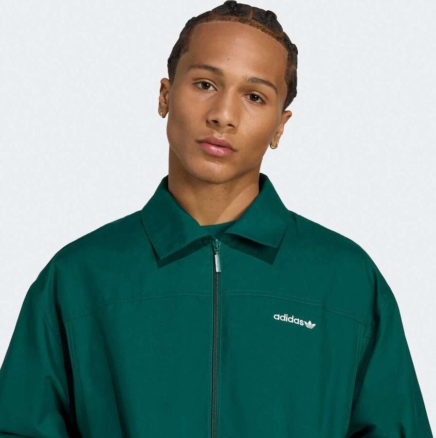 Adidas Originals Brushed Track Jacket Men Trainingspakken groen Maat XL Kleding - Foto 2