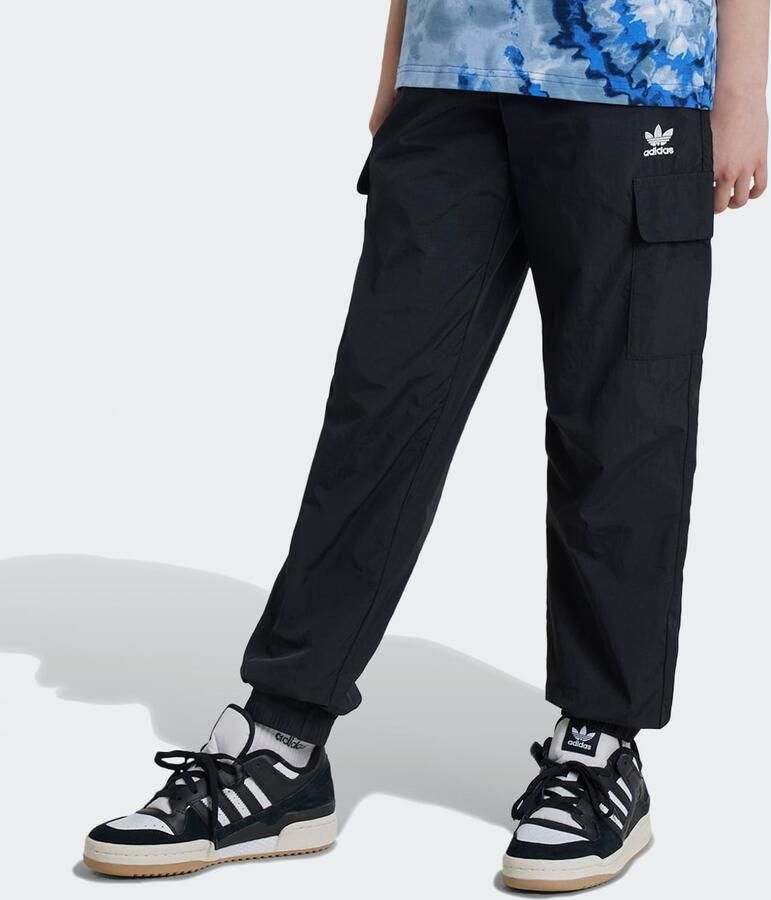 Adidas Originals Trefoil Woven Cargo Pants Junior Zwart Kind Zwart - Foto 3