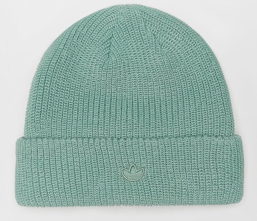 Adidas Originals Con Short Beanie Unisex Mutsen groen Maat ONE SIZE Accessoires - Foto 3