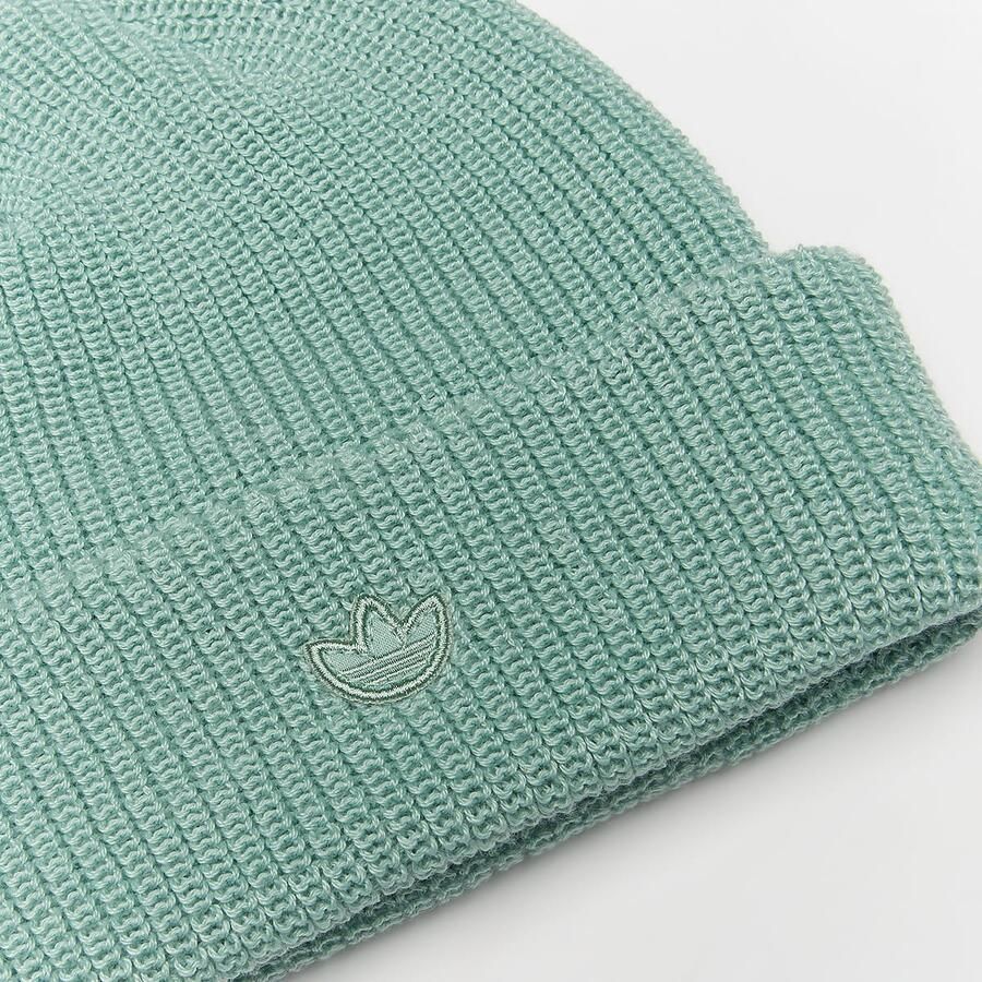 Adidas Originals Con Short Beanie Unisex Mutsen groen Maat ONE SIZE Accessoires - Foto 2