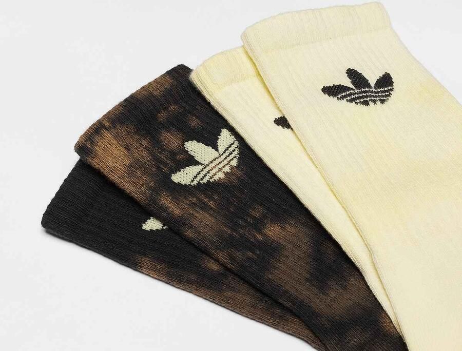 Adidas Originals Crew Sokken Acid Wash (2 Pack) Unisex multicolor Maat 37-39 Kleding - Foto 1