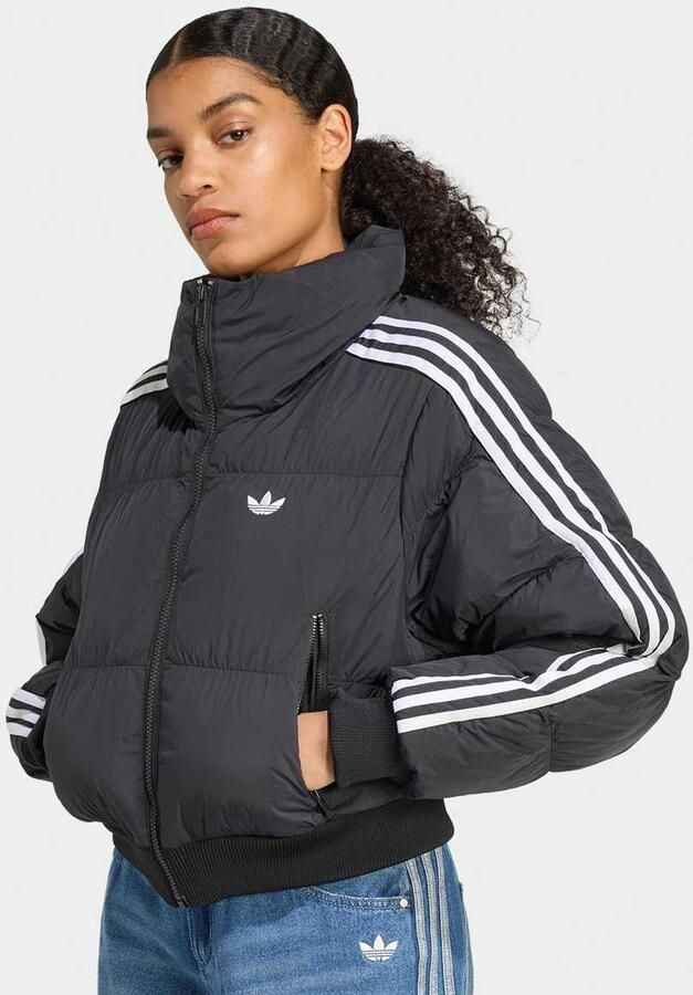 Adidas Originals Cropped Puff Jacket Women Puffer jackets zwart Maat XS Kleding - Foto 5