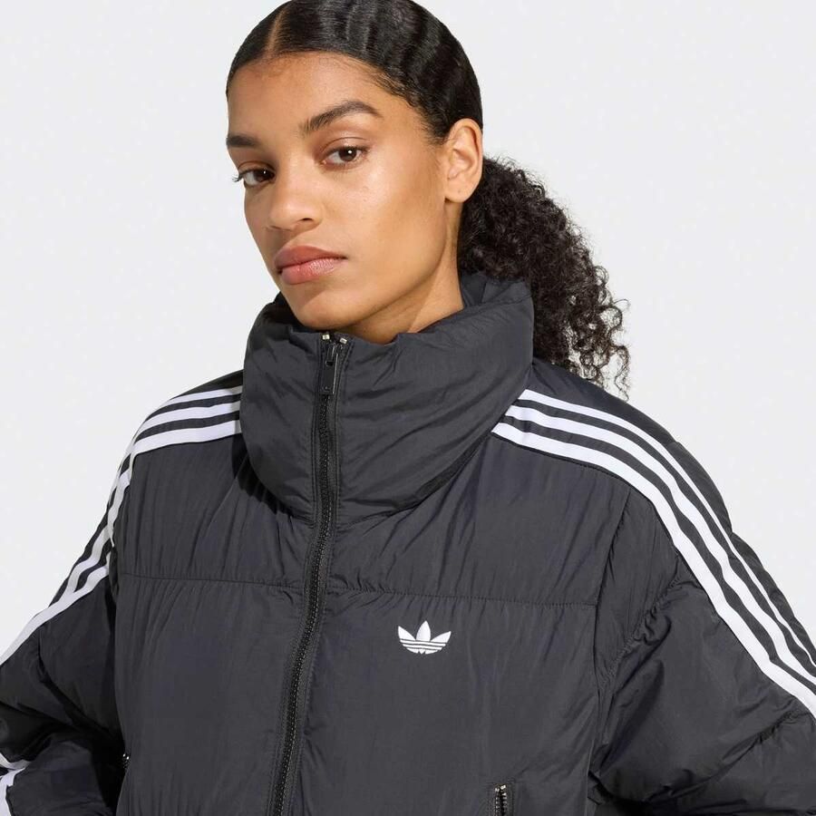 Adidas Originals Cropped Puff Jacket Women Puffer jackets zwart Maat XS Kleding - Foto 3