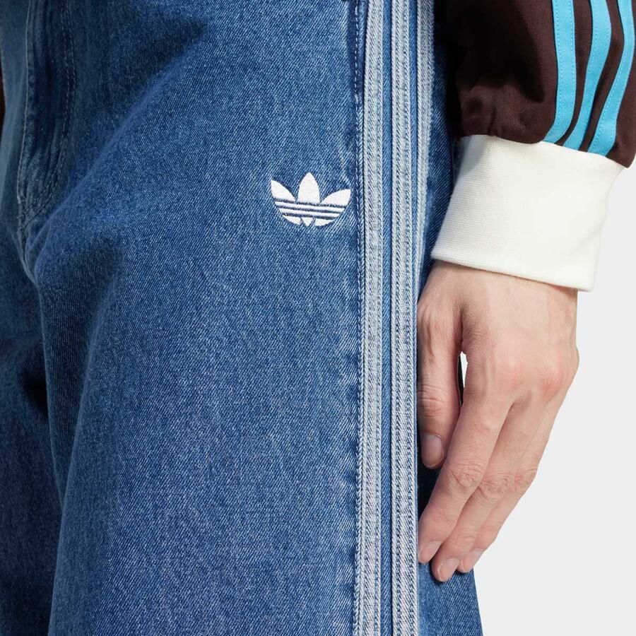 Adidas Originals Denim Firebird Broek Men Spijkerbroeken blauw Kleding - Foto 2