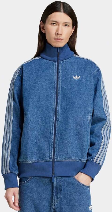 Adidas Originals Denim Firebird trainingsjacke Men Trainingspakken blauw Maat XL Kleding - Foto 3