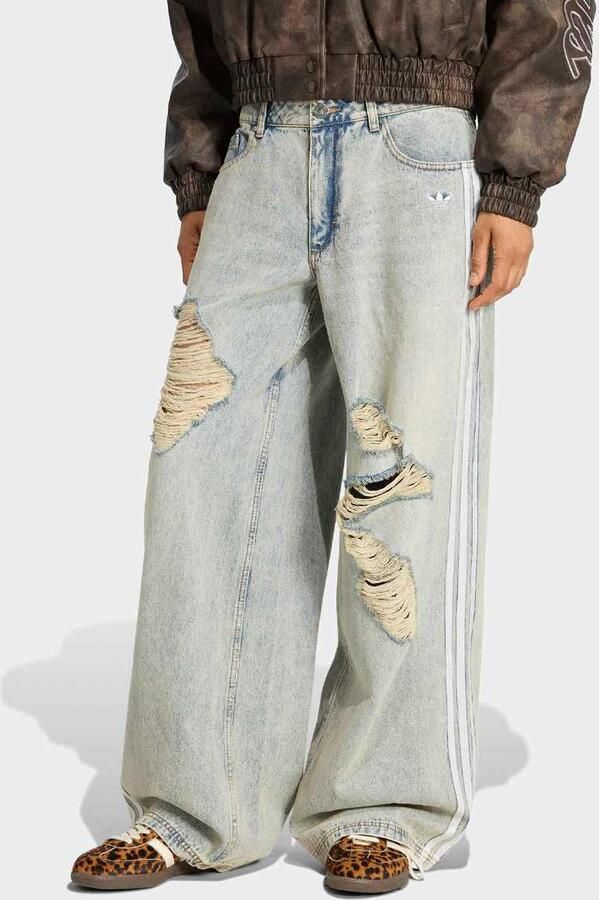 Adidas Originals Denim Pants Wo Spijkerbroeken blauw Kleding - Foto 3