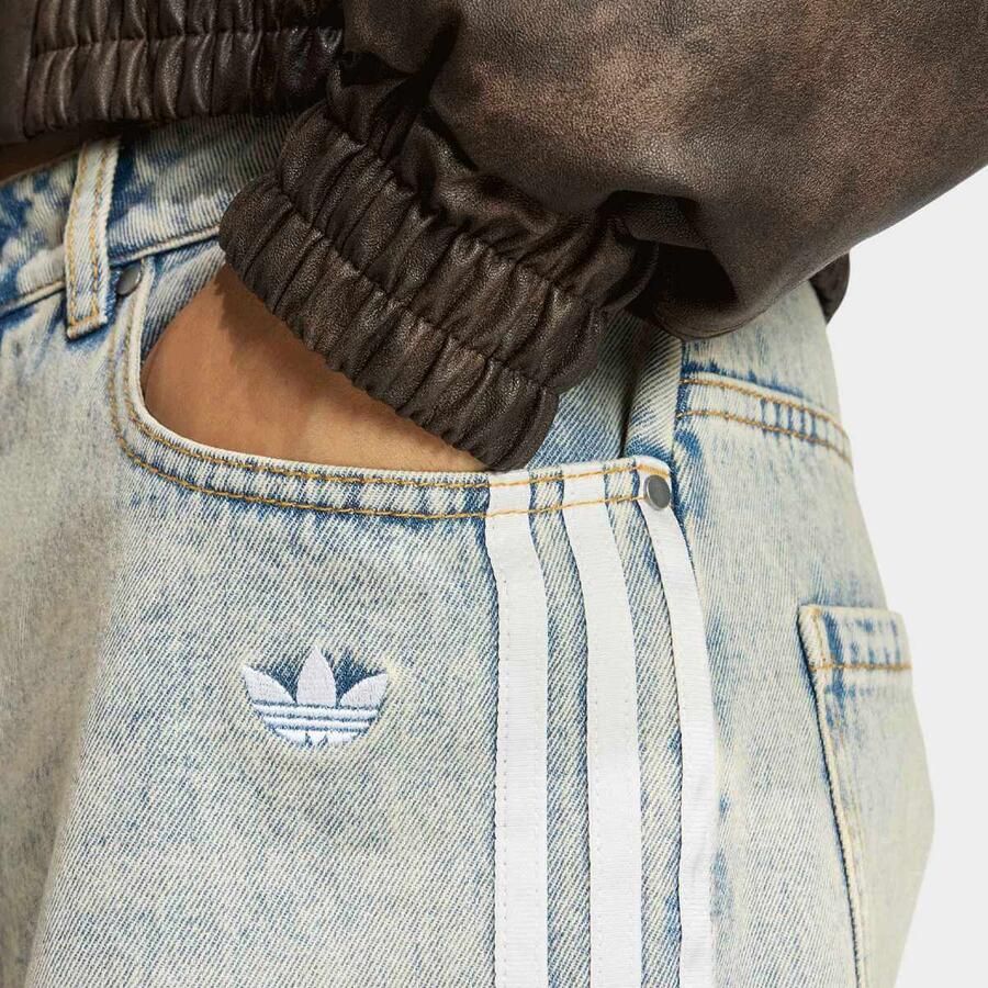 Adidas Originals Denim Pants Wo Spijkerbroeken blauw Kleding