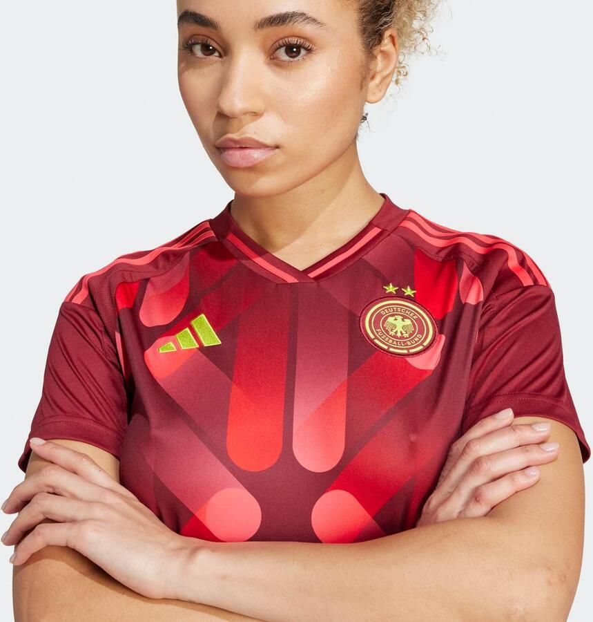 Adidas Originals DFB 25 (Women's Team) Away Jersey Women Trainingspakken rood Maat S Kleding - Foto 7
