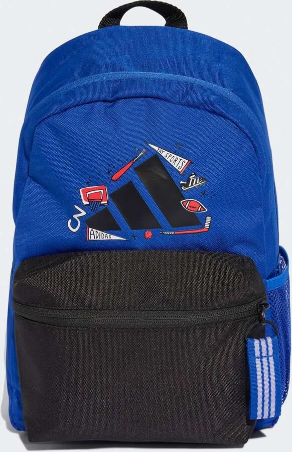 Adidas Originals Doodle Backpack Unisex Rugzakken blauw Maat ONE SIZE Accessoires - Foto 3