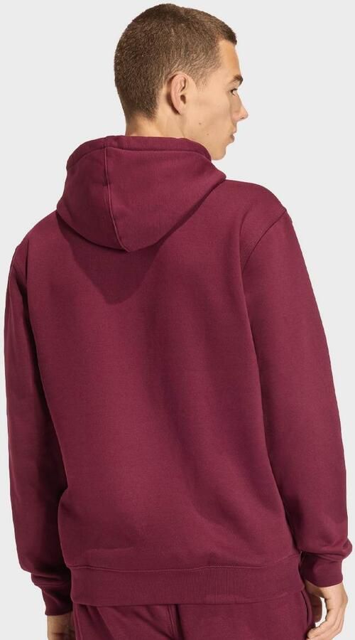 Adidas Originals Essential Loose Fleece Hoodie Men Hoodies & Sweaters rood Maat XL Kleding - Foto 3