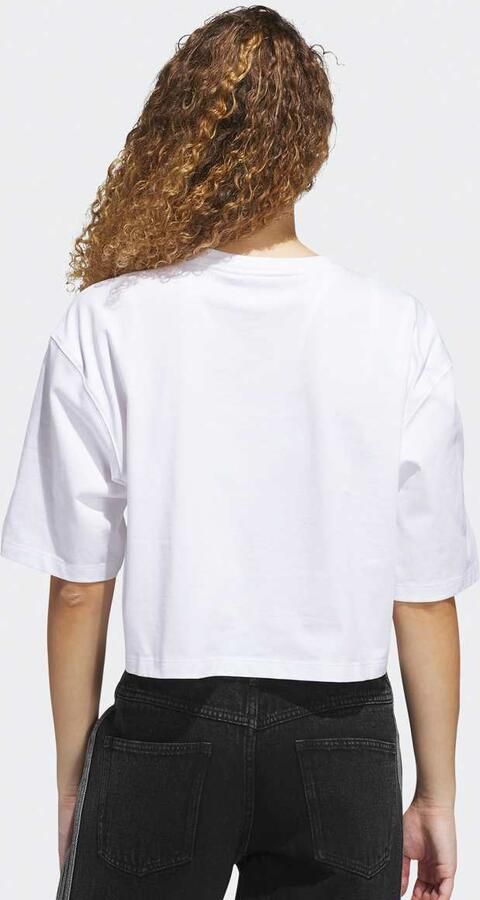 Adidas Originals Essentials Crop T-Shirt Wo T-Shirts & Polo's wit Maat XS Kleding - Foto 8