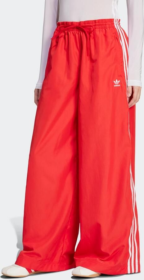 Adidas Originals Firebird Oversized Trainingsbroeken Women rood Maat XS Kleding - Foto 8