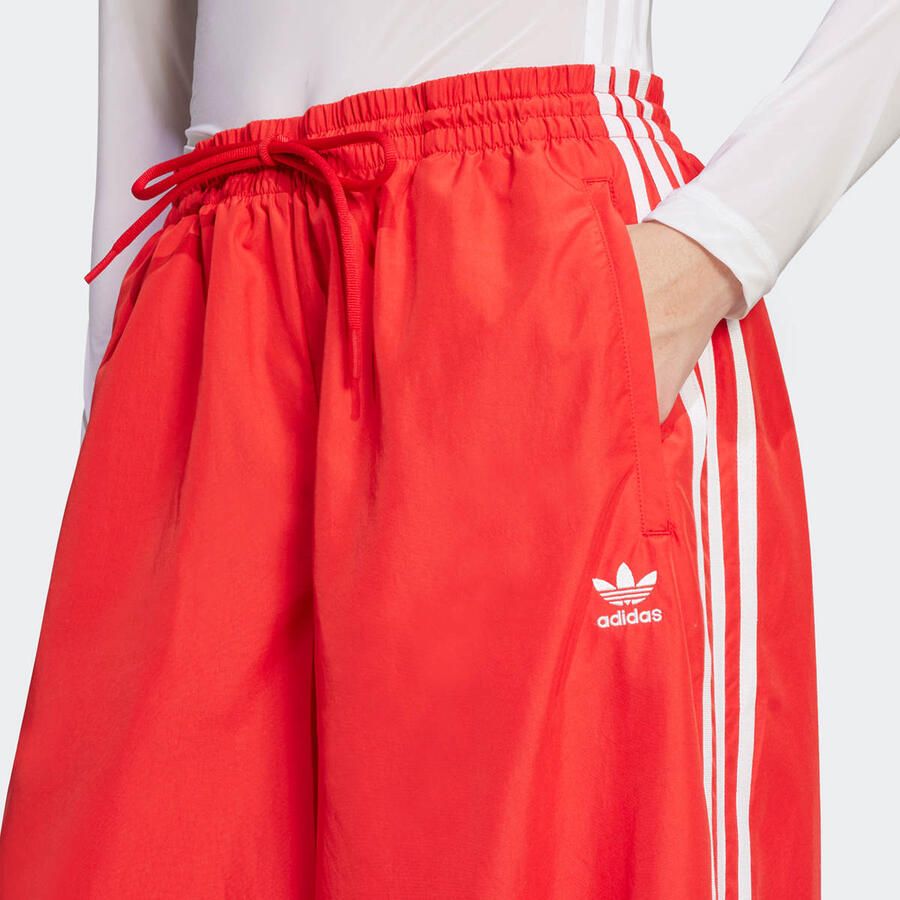 Adidas Originals Firebird Oversized Trainingsbroeken Women rood Maat XS Kleding