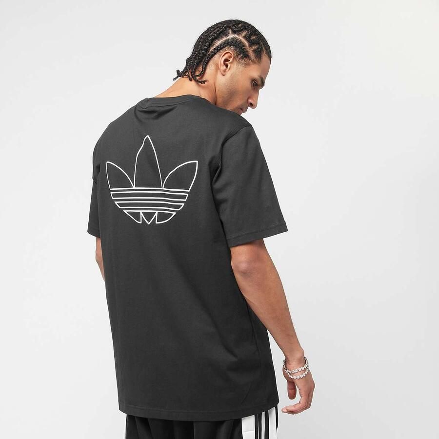 Adidas Originals Floating Trefoil Tee men T-Shirts & Polo's zwart Maat XXL Kleding - Foto 3