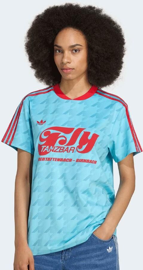 Adidas Originals Footie Jersey Women Trainingspakken blauw Maat XS Kleding - Foto 5