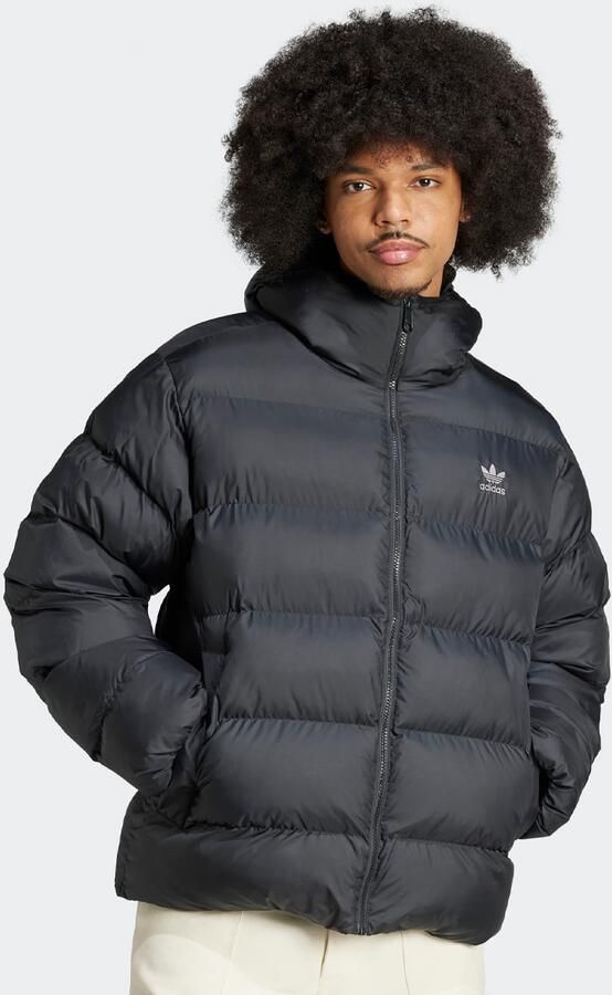 Adidas Originals Gewatteerde Winterjas Trefoil Men Puffer jackets zwart Maat XL Kleding - Foto 8