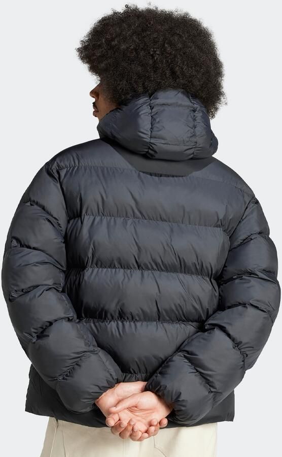 Adidas Originals Gewatteerde Winterjas Trefoil Men Puffer jackets zwart Maat XL Kleding - Foto 7