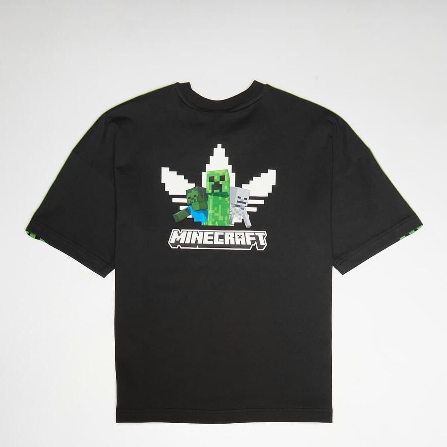 Adidas Originals Graphic Tee Minecraft Unisex T-Shirts zwart Kleding - Foto 2