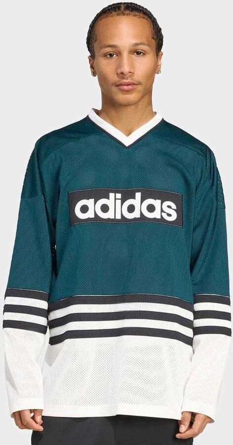 Adidas Originals Hockey Jersey Men Longsleeves groen Maat XL Kleding - Foto 3
