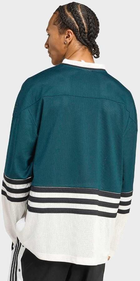 Adidas Originals Hockey Jersey Men Longsleeves groen Maat XL Kleding - Foto 2