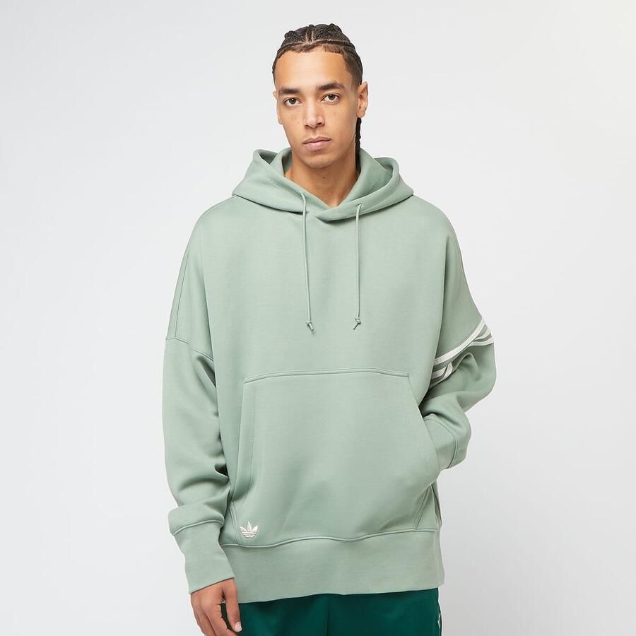 Adidas Originals Hoodie Neuclassics Men Hoodies & Sweaters groen Maat XL Kleding - Foto 3