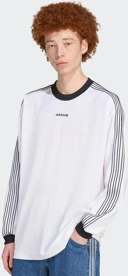 Adidas Originals Jersey Men Longsleeves wit Maat XL Kleding - Foto 6