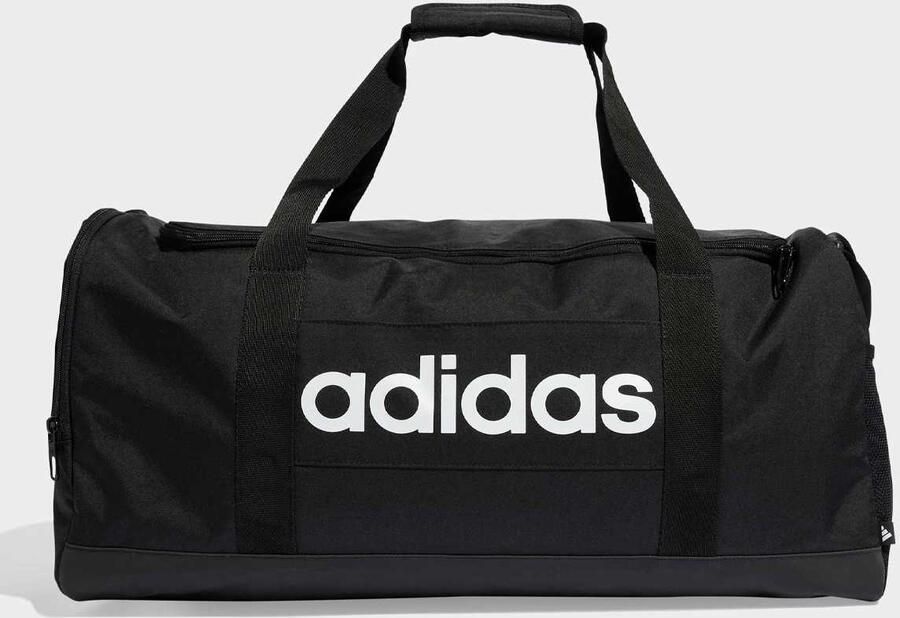 Adidas Originals Linear Duffel M Unisex Sporttassen & Gymbags zwart Maat ONE SIZE Accessoires - Foto 6