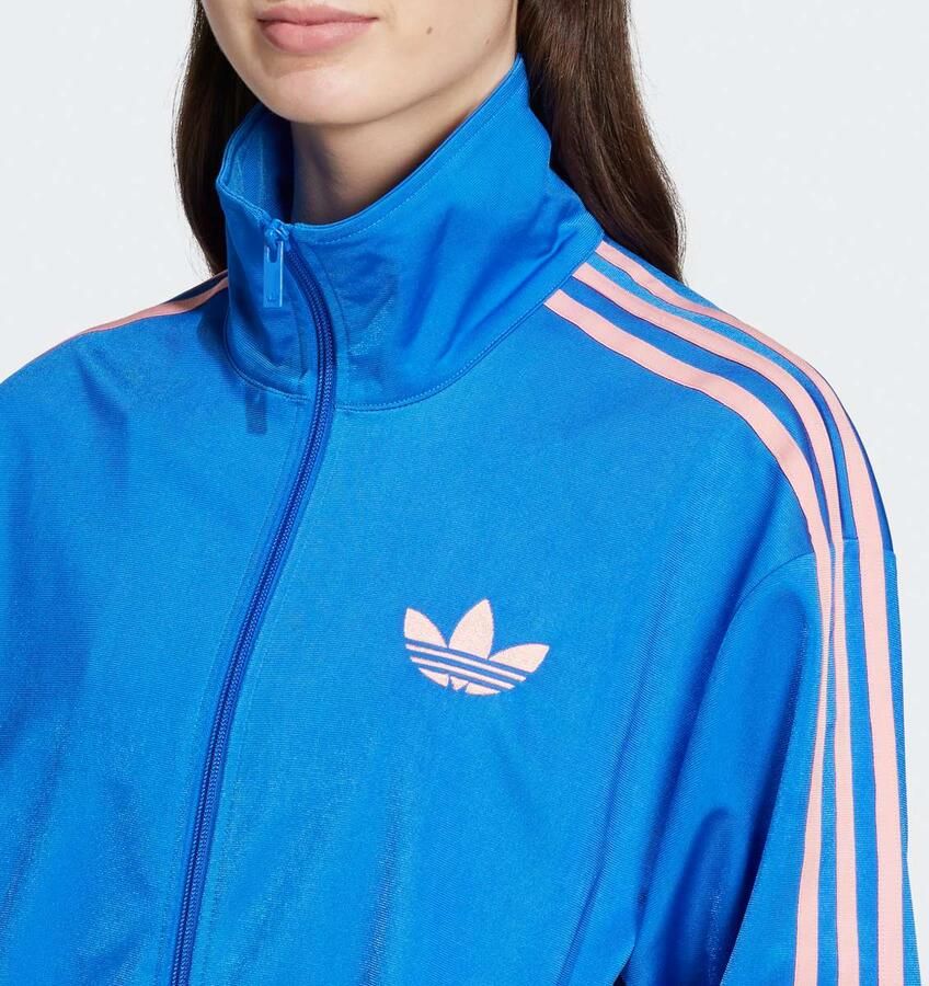 Adidas Originals Losse Firebird Trainingsjack Women Trainingspakken blauw Maat XS Kleding