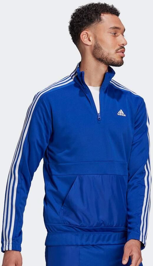 Adidas Originals MTS Tricot 1 4z team royal blue Men Trainingspakken blauw Maat L Kleding