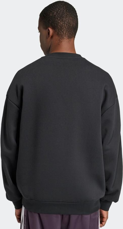 Adidas Originals Oversized 3-strepen crew sweatshirt Men Hoodies & Sweaters zwart Maat XL Kleding - Foto 2