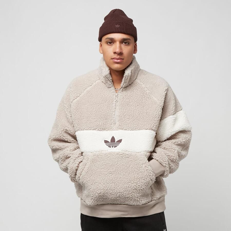 Adidas Originals Rifta Winterfleece Jas Truien Kleding wonder beige maat: M beschikbare maaten:M L - Foto 3