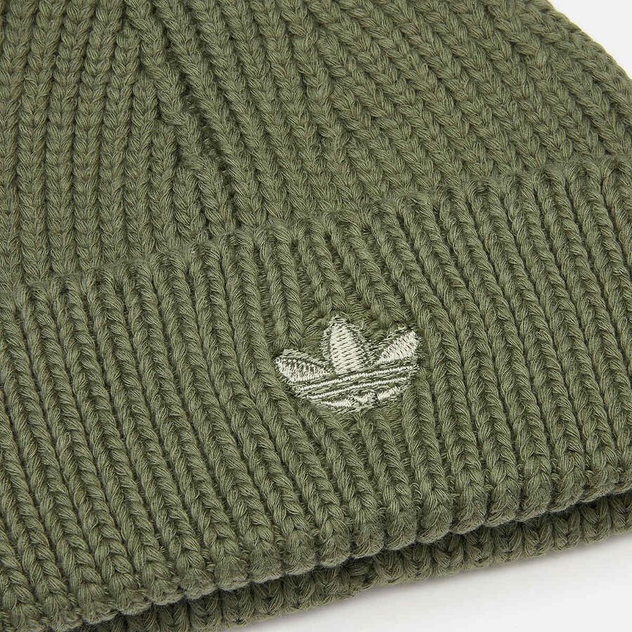 Adidas Originals Short Beanie Unisex Mutsen groen Maat OSFM Accessoires
