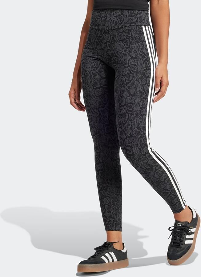 Adidas Originals Snake 3-Streifen Leggings Women zwart Maat XS Kleding - Foto 3