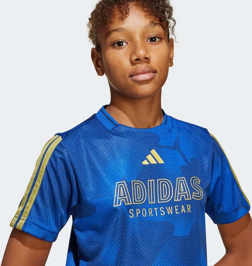 Adidas Originals Sportswear T-Shirt Unisex Jersey's blauw Kleding