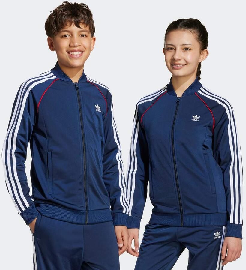 Adidas Originals Superstar trainingsjacke Unisex Trainingspakken blauw Kleding - Foto 2