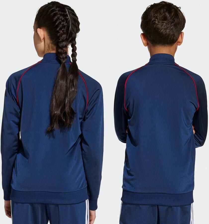 Adidas Originals Superstar trainingsjacke Unisex Trainingspakken blauw Kleding