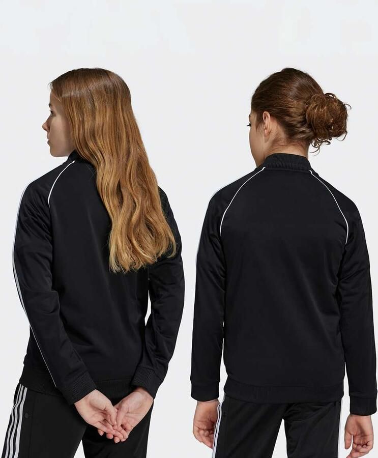 Adidas Originals Superstar trainingsjacke Unisex Trainingspakken zwart Kleding