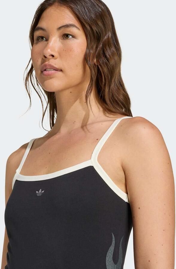 Adidas Originals Tanktop Vlammen Women Tops zwart Maat XS Kleding