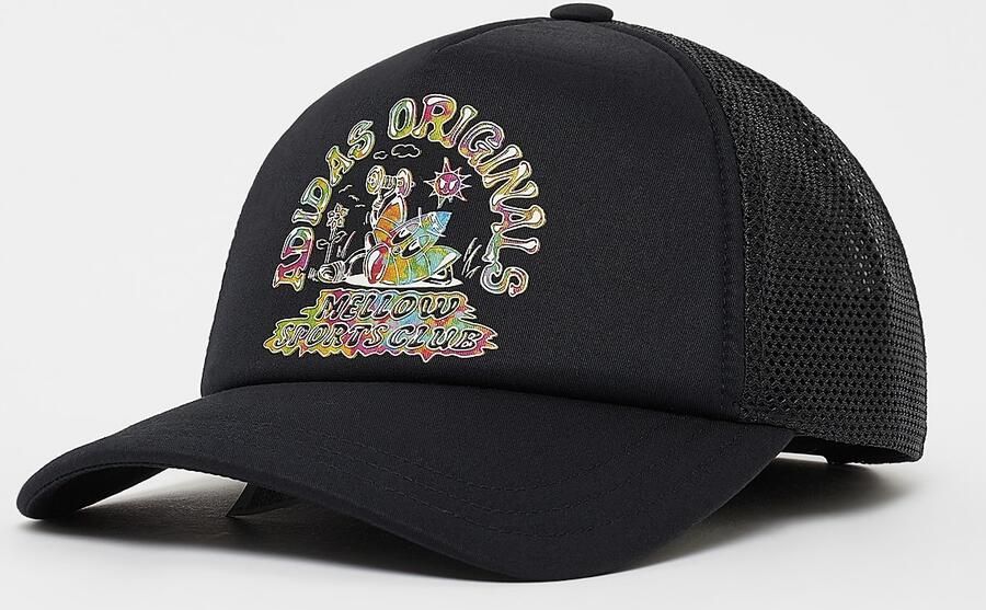 Adidas Originals Tie Dye Trucker Unisex Caps zwart Maat ONE SIZE Accessoires - Foto 3