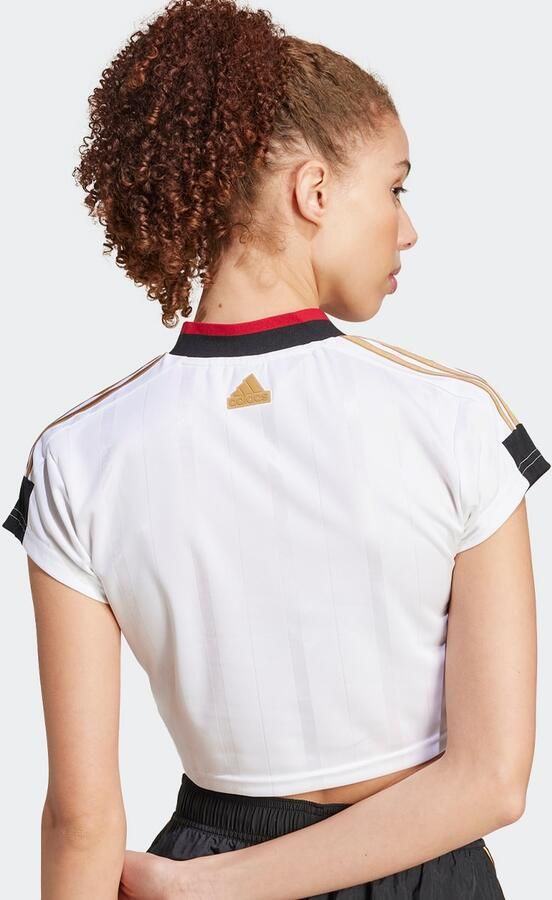 Adidas Originals Tiro Cut 3-Stripes Crop Top Women Jersey's wit Maat XS Kleding - Foto 2