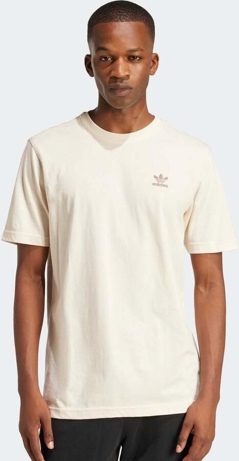 Adidas Originals Trefoil Essentials T-shirt Men T-Shirts & Polo's beige Maat XL Kleding - Foto 3